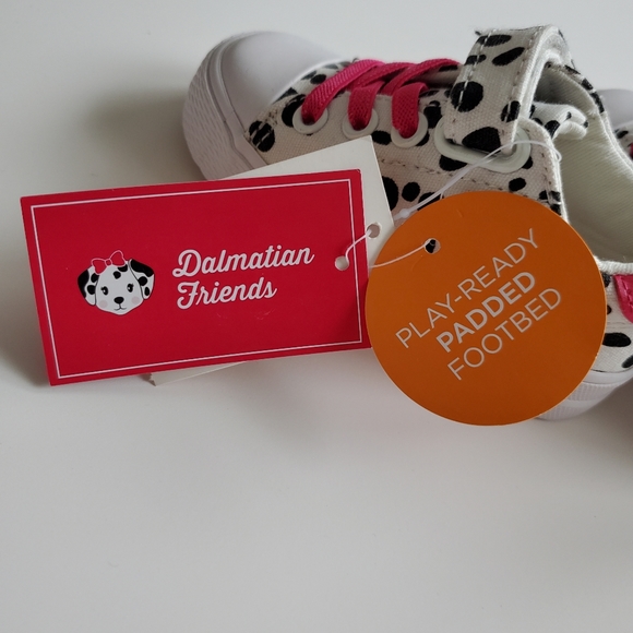 🆕️Toddler Gymboree Dalmatian Friends Shoes Size 5 - Picture 5 of 6